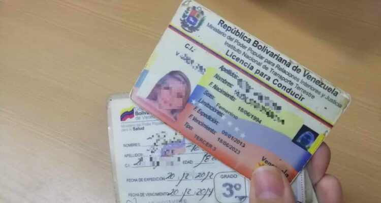licencia conducir venezuela
