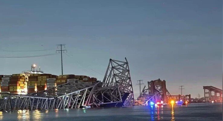 Hallaron el cuerpo de la quinta víctima de colapso de puente en Baltimore 1 826628 puente2na 0