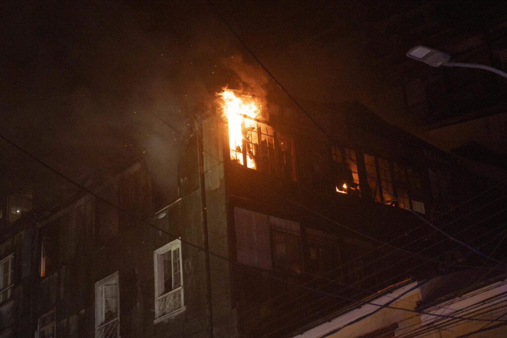 Chile incendio
