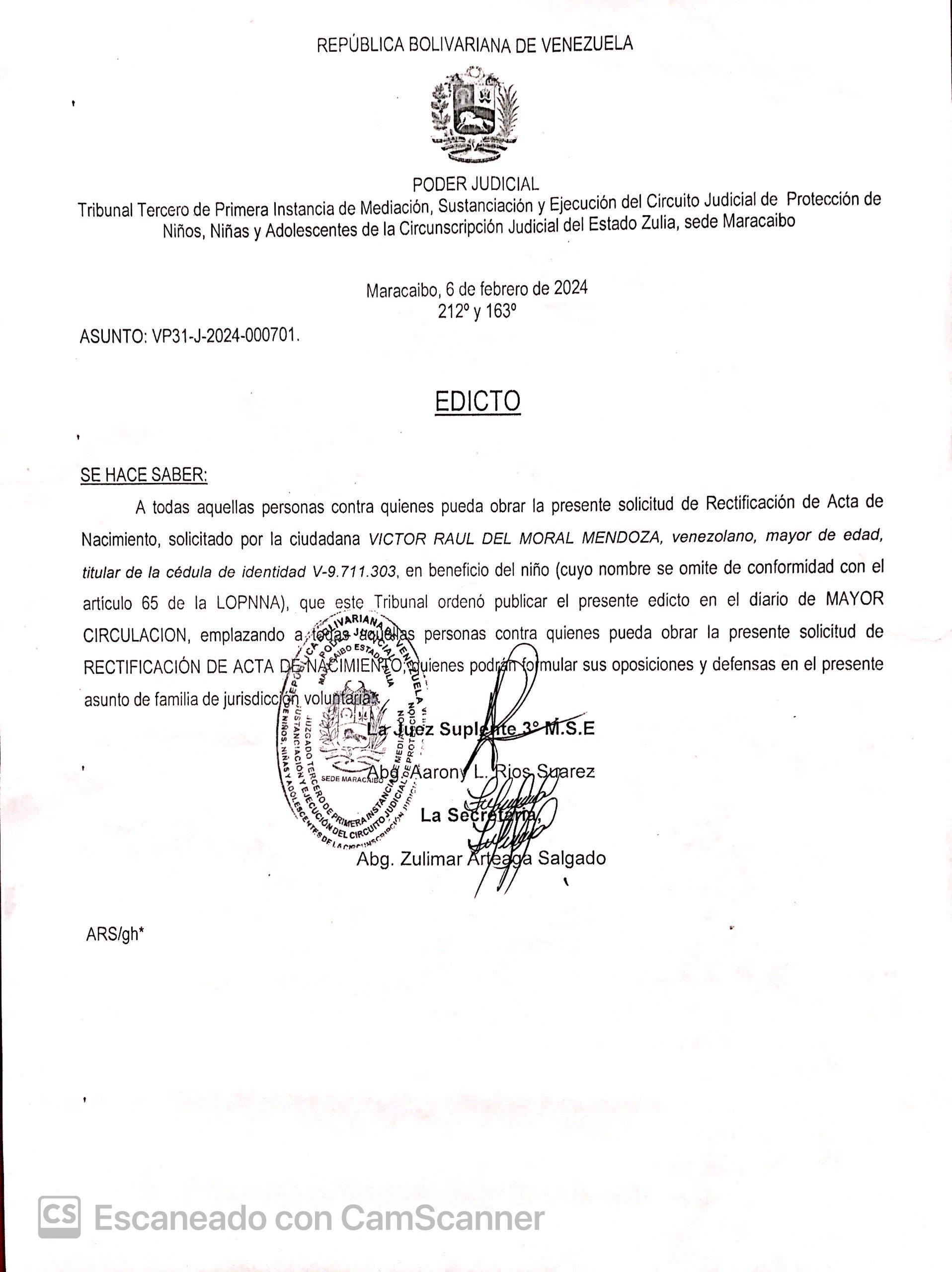 Edicto