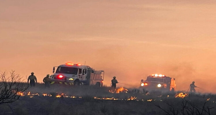 Incendios en Texas