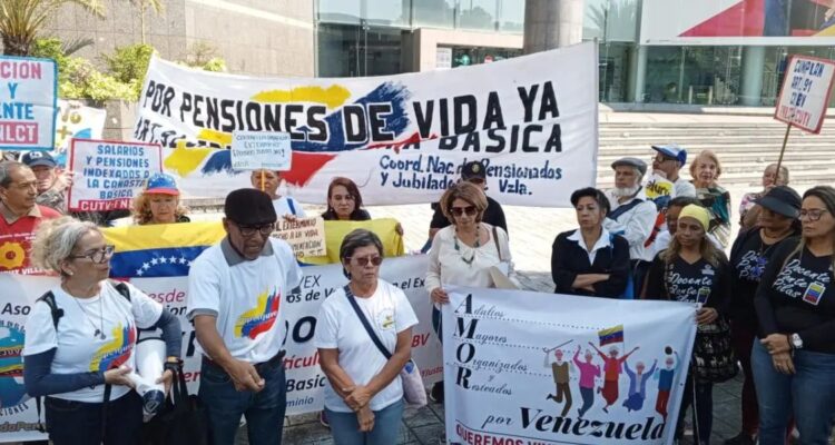 Pensionados de Venezuela pidieron apoyo a la ONU ante sus «condiciones precarias» 1 Jubilados 4