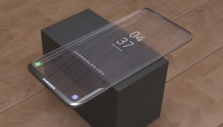 samsung presento su primer smartphone con pantalla transparente 45480