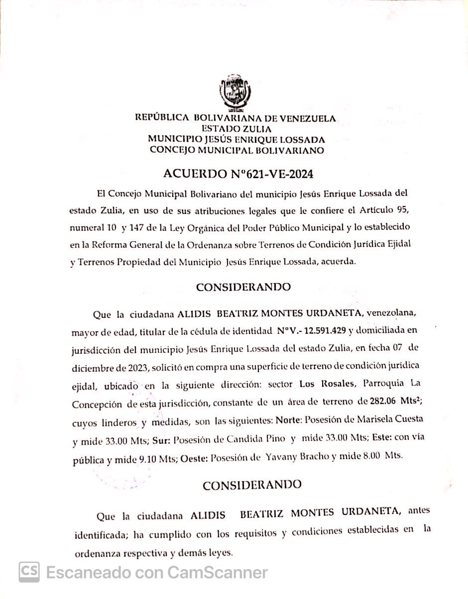 Acuerdo Alidis Beatriz Montes Urdaneta1