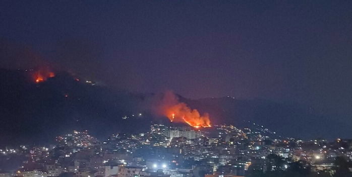 Ministro de Ecosocialismo no descartó que incendios forestales simultáneos en Caracas sean provocados 1 Captura de pantalla 2024 04 09 a las 8.50.45 a. m