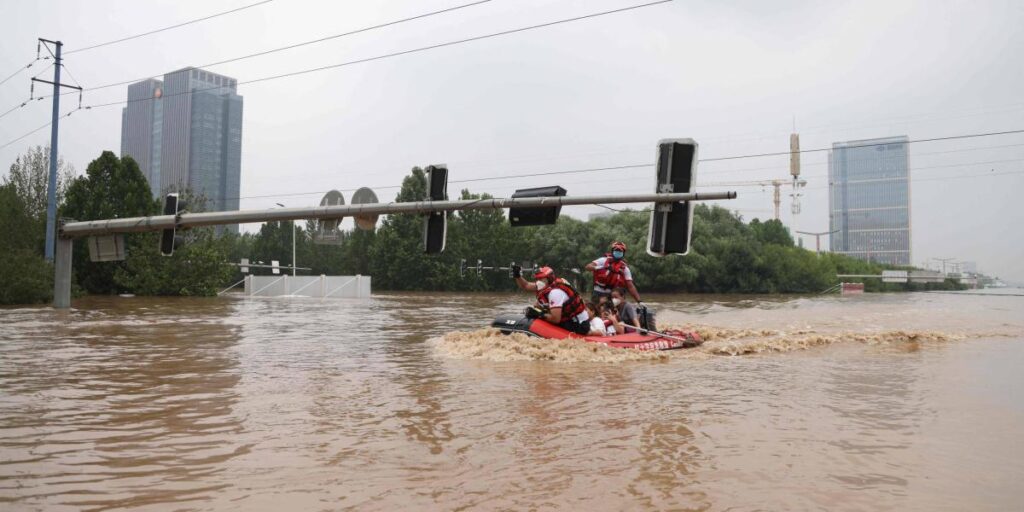 China inundaciones