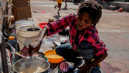 Haiti hambre