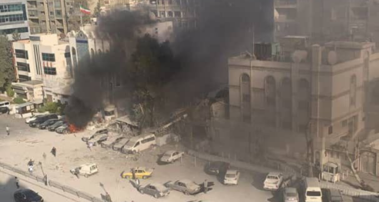 Iran Damasco. Muertos