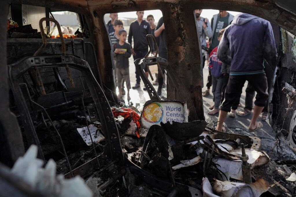 Israel admitió «grave error» en ataque a trabajadores en Gaza 2 ONG WCK