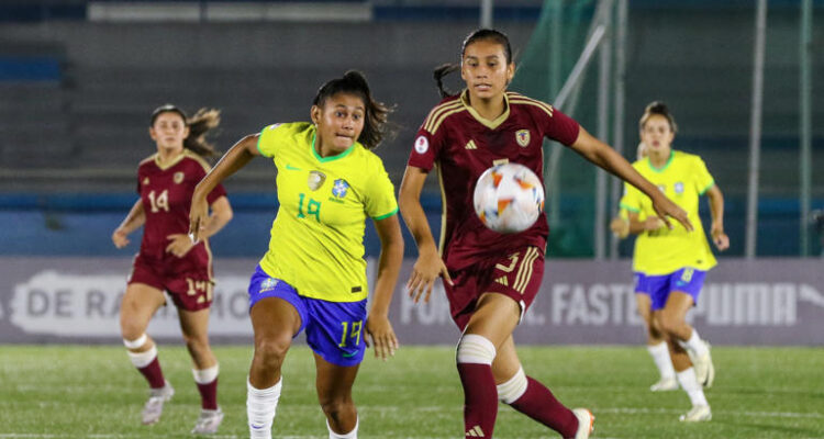 Venezuela cayó ante Brasil en el Sudamericano Sub-20 1 Brasil sub20