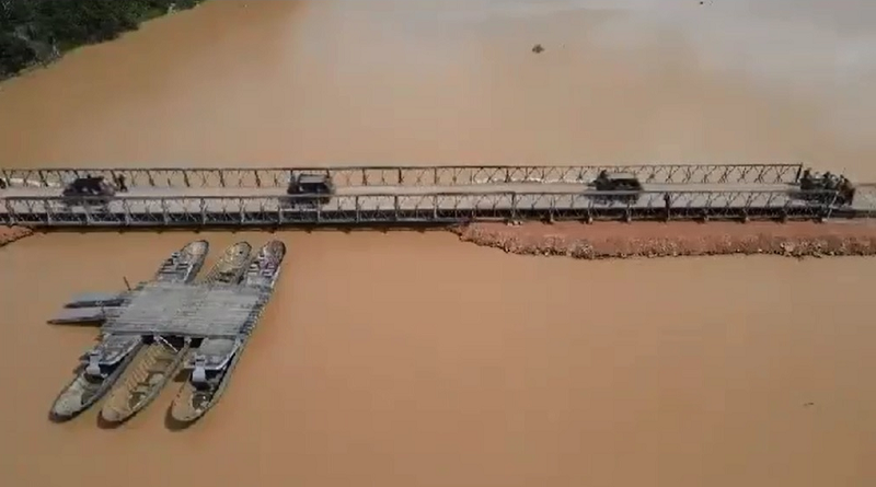 Habilitaron cruce sobre el río Cuyuní en la Guayana Esequiba 2 Puente Cuyuni