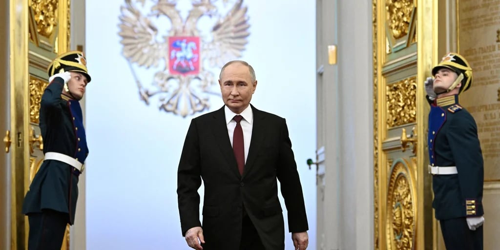 Vladímir Putin inició su quinto mandato como presidente de Rusia 2 Putin