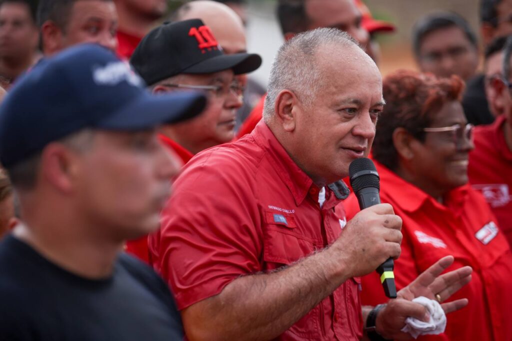 Cabello encabezó movilización oficialista en Maracaibo 2 Zulia. Diosdado Cabello 8