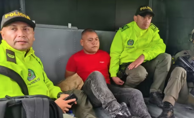 Detuvieron en Colombia a proveedor de armas del «Niño Guerrero» 2 detenido tren de ragua