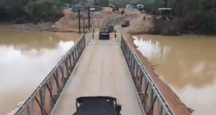 Habilitaron cruce sobre el río Cuyuní en la Guayana Esequiba 1 Puente