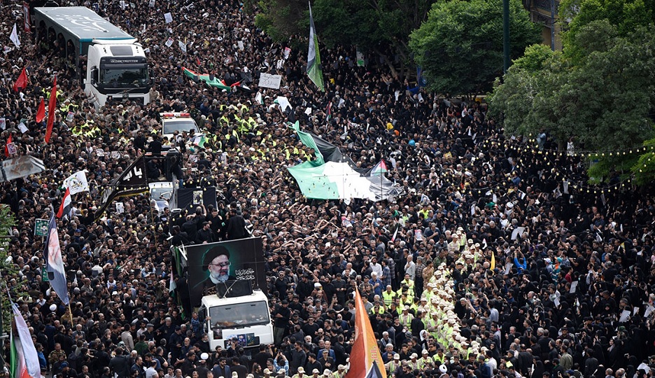 funeral presidente iran
