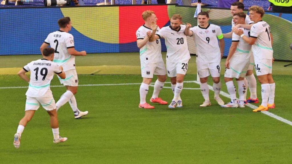 Francia no pasó del empate con Polonia y terminó segunda 3 Austria 1 1068x601 1