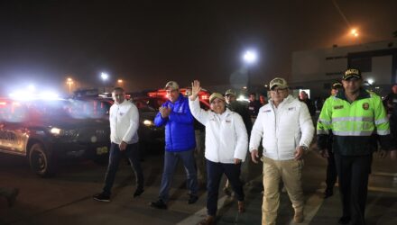 Operativo policial en Perú