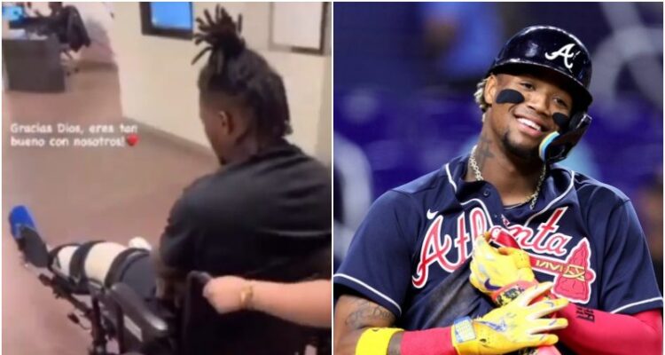 Ronald Acuña Jr. fue operado con éxito de su rodilla izquierda 1 Acuña