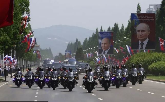 Putin y Kim: las imágenes del rimbombante recibimiento del líder de Corea del Norte al presidente de Rusia 2 Visita de Putin a Corea del Norte