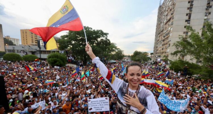 María Machado desde Puerto Ordaz: «Este ciclo de odio, de miseria y división se acabó» 1 Machado