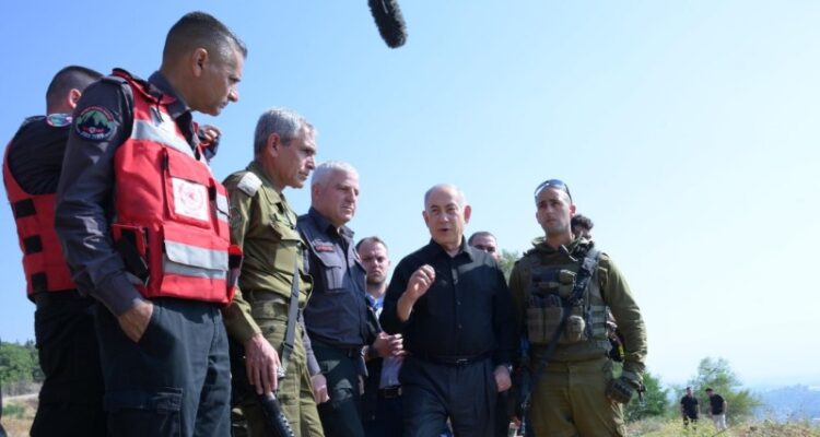 Netanyahu aseguró estar preparados para una acción muy fuerte en el norte 1 Ministro