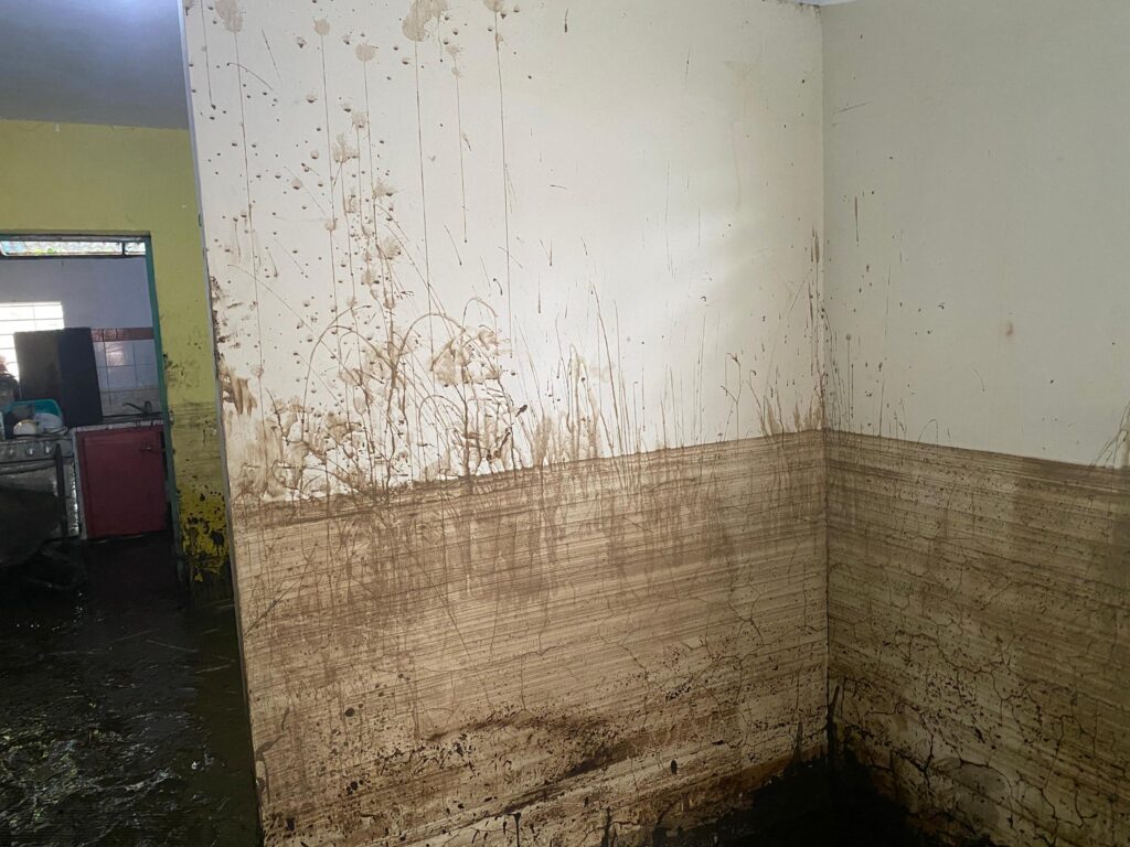 Afectados por las lluvias