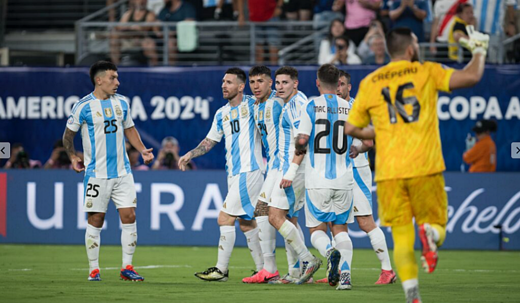 Argentina clasificó a la final de la Copa América 3 Argentina a la final de la Copa America