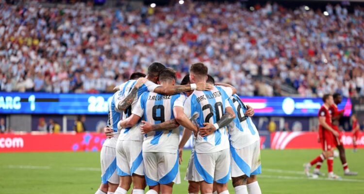 Argentina clasificó a la final de la Copa América 1 Copa América