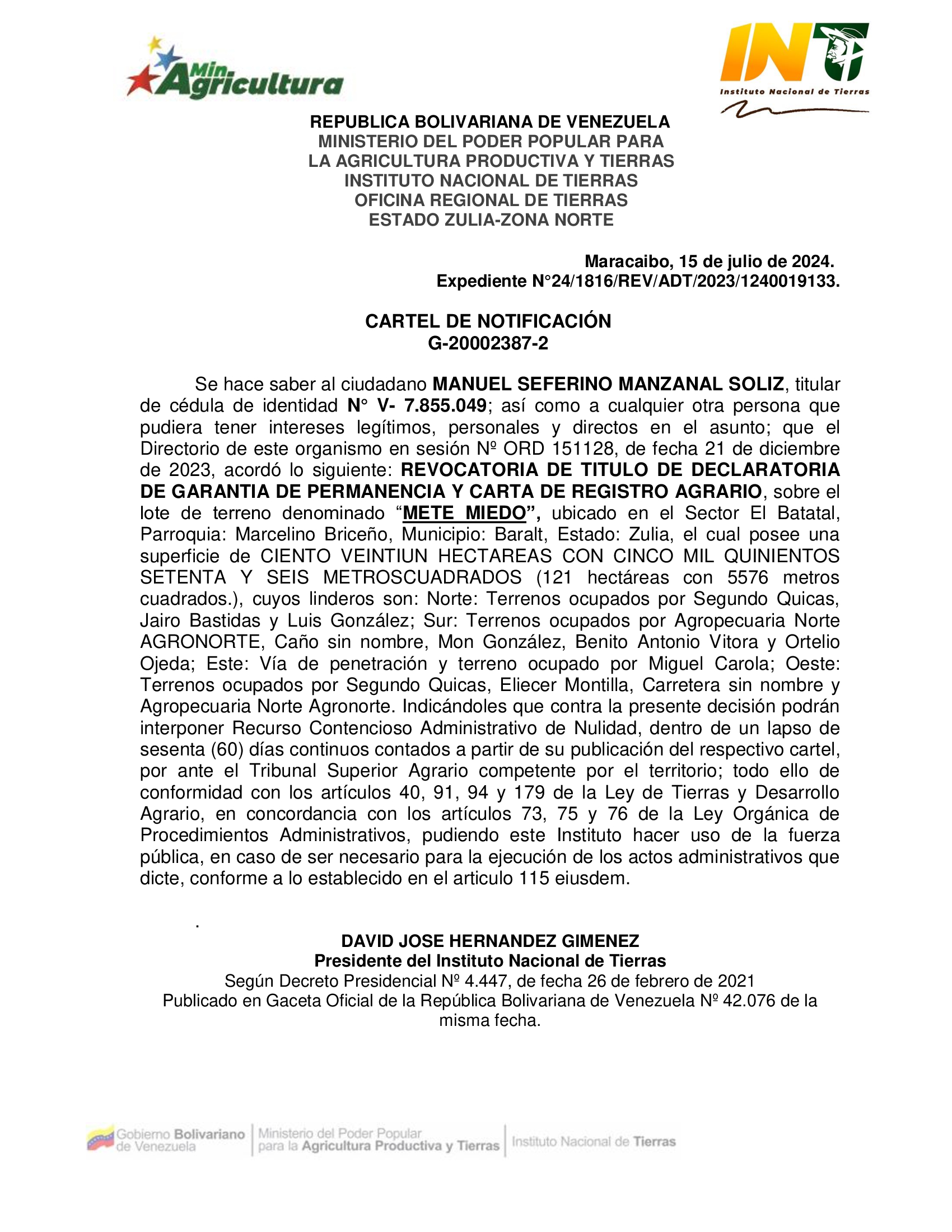 CARTEL DEFINITIVO METE MIEDO