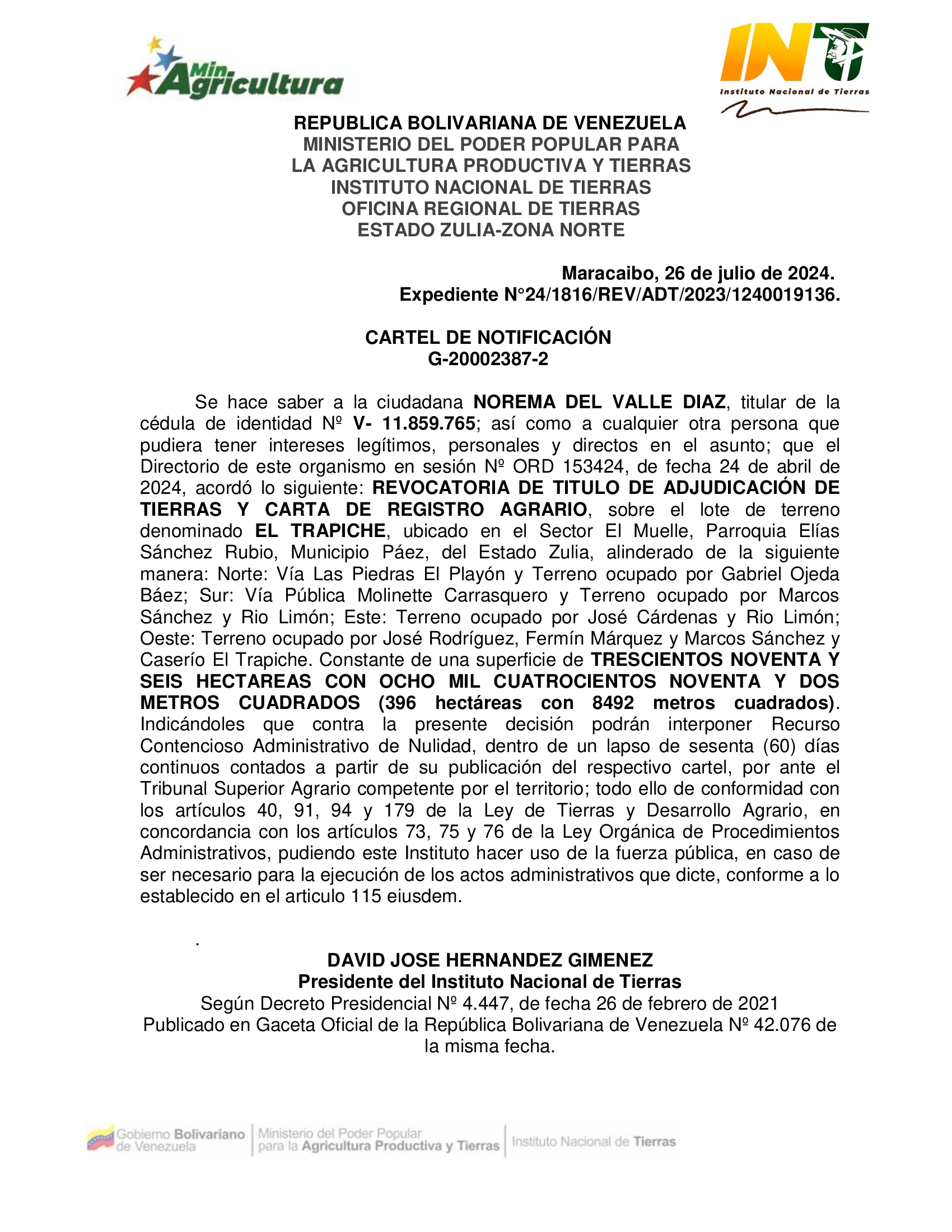 CARTEL EL TRAPICHE DEFINITIVO