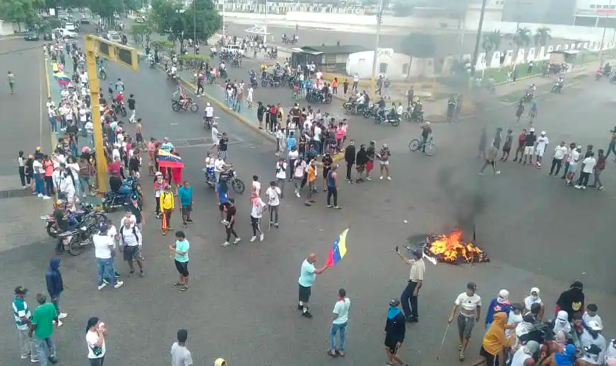 Arrancaron las protestas en diversos puntos de Caracas y algunas ciudades del país. Zulia en calma 4 Captura de pantalla 2024 07 29 a las 7.15.40 p. m