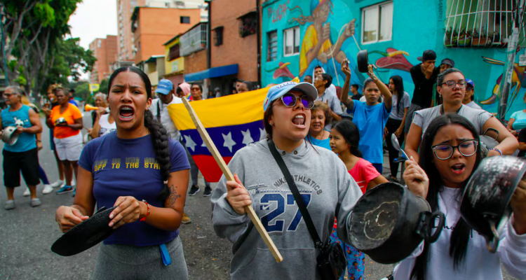 Arrancaron las protestas en diversos puntos de Caracas y algunas ciudades del país. Zulia en calma 1 protestas