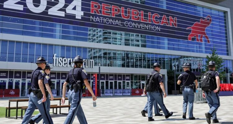Convención Nacional Republicana inició en un Milwaukee blindado tras atentado a Trump 1 Convención