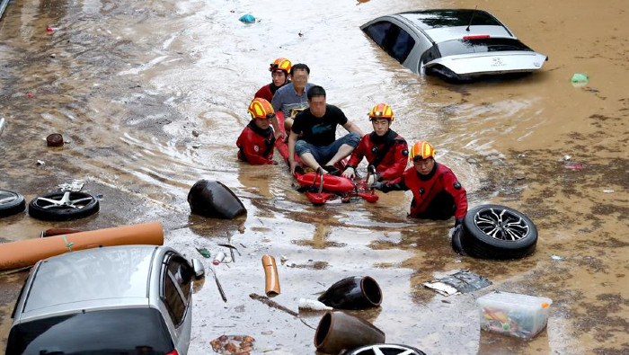 intensas lluvias corea dejan fallecidos hasta momento efe