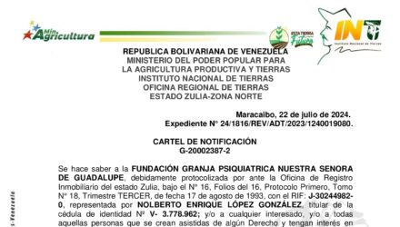vs96e2En CARTEL DE NOTIFICACION NUESTRA SENORA DE GUADALUPE