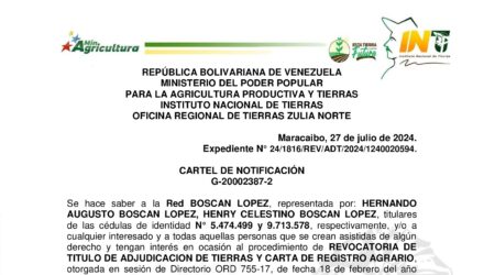 zZZw8YfC CARTEL GRANJA LA COROMOTO