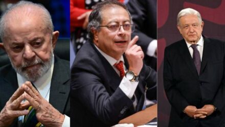 México, Colombia, Brasil