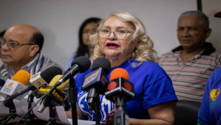 Presidenta de la Federación Venezolana de Maestros (FVM), Carmen Teresa Márquez
