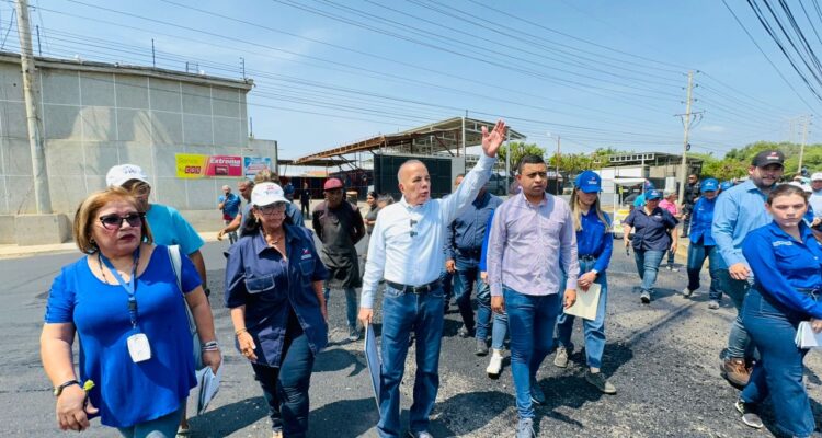 Gobernador Rosales inspeccionó trabajos de construcción, recuperación y modernización de obras 1 Gobernador