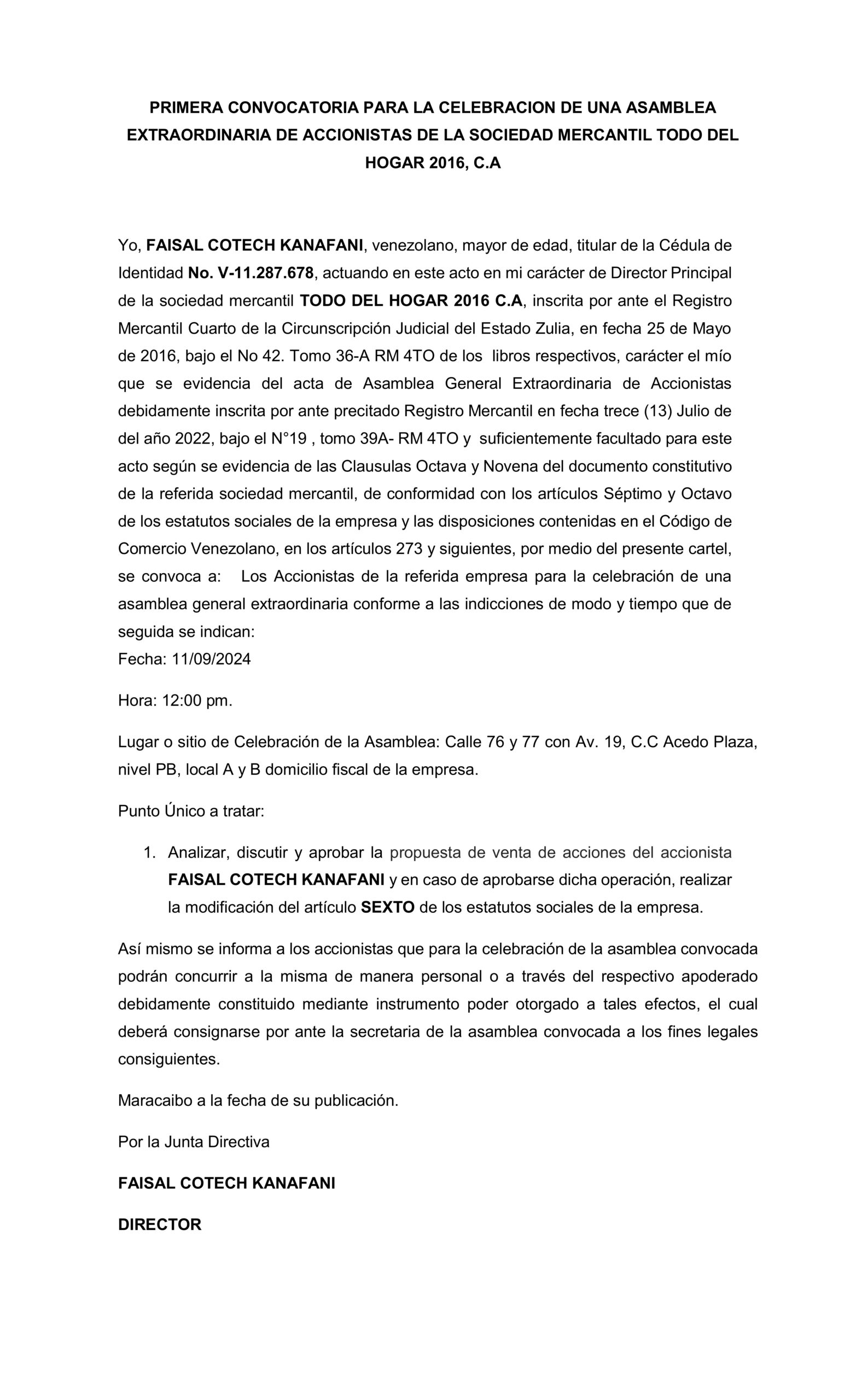 Cartel de Convocatoria 2 Todo del Hogar scaled