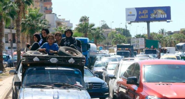 Desplazados del Líbano