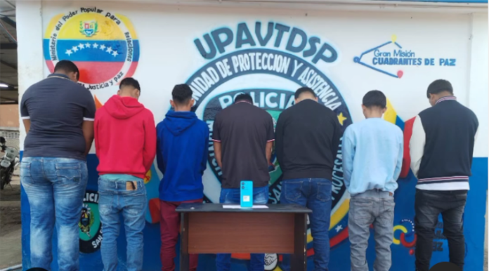 Capturados en San Francisco siete delincuentes que intentaban huir a Colombia 1 Detenidos