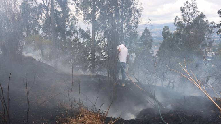 Ecuador enfreta unos incendios