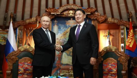 Putin y Ukhnaagiin