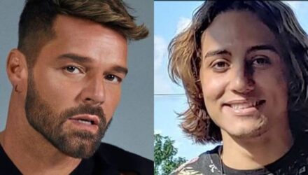 Ricky Martin y su sobrino