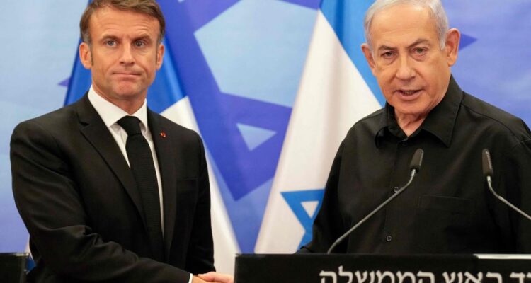 Macron le recuerda a Netanyahu que su país fue creado por «un dedazo» de la ONU 1 Macron- Netanyahu