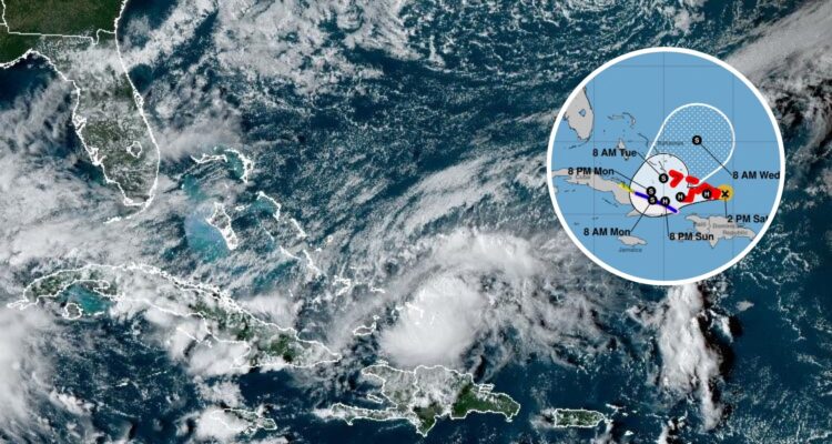 Oscar dejó intensas lluvias sobre Cuba y puede degradarse a depresión 1 Oscar