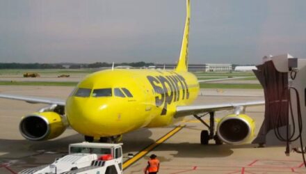 Avión tiroteado