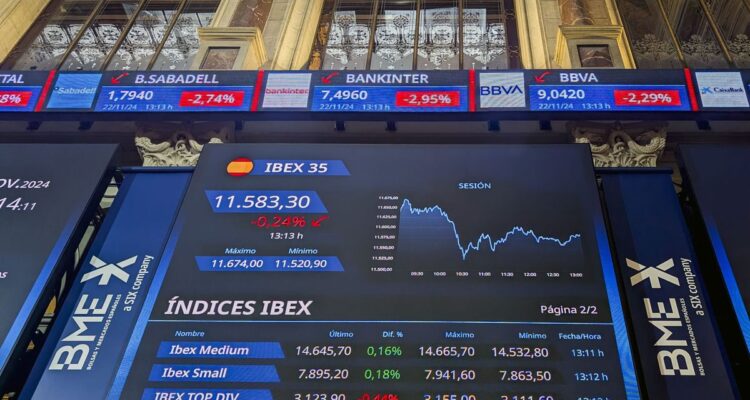 Bolsas europeas abrieron con caídas tras amenazas de Trump de más aranceles 1 Bolsa